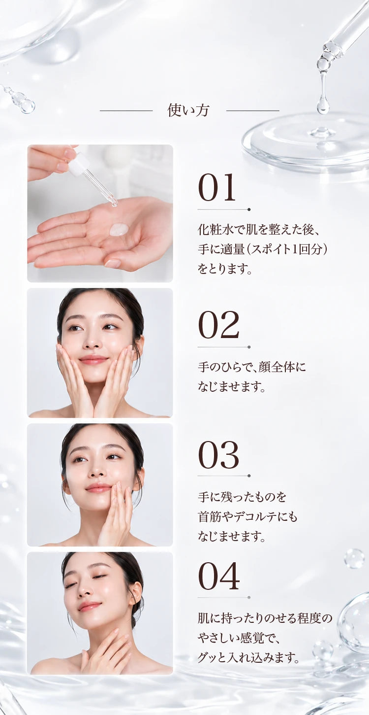 アンプルの使い方の手順